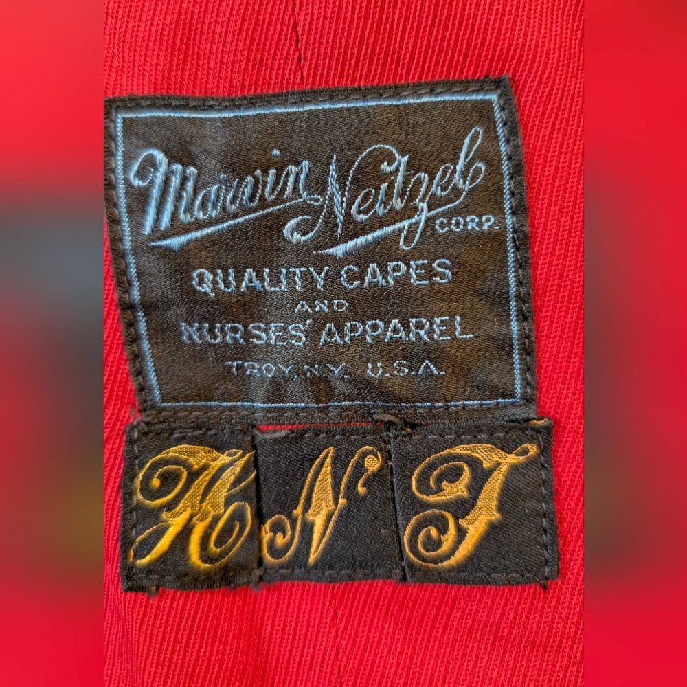 Black Wool Toggle-Button Cape Coat - image 7